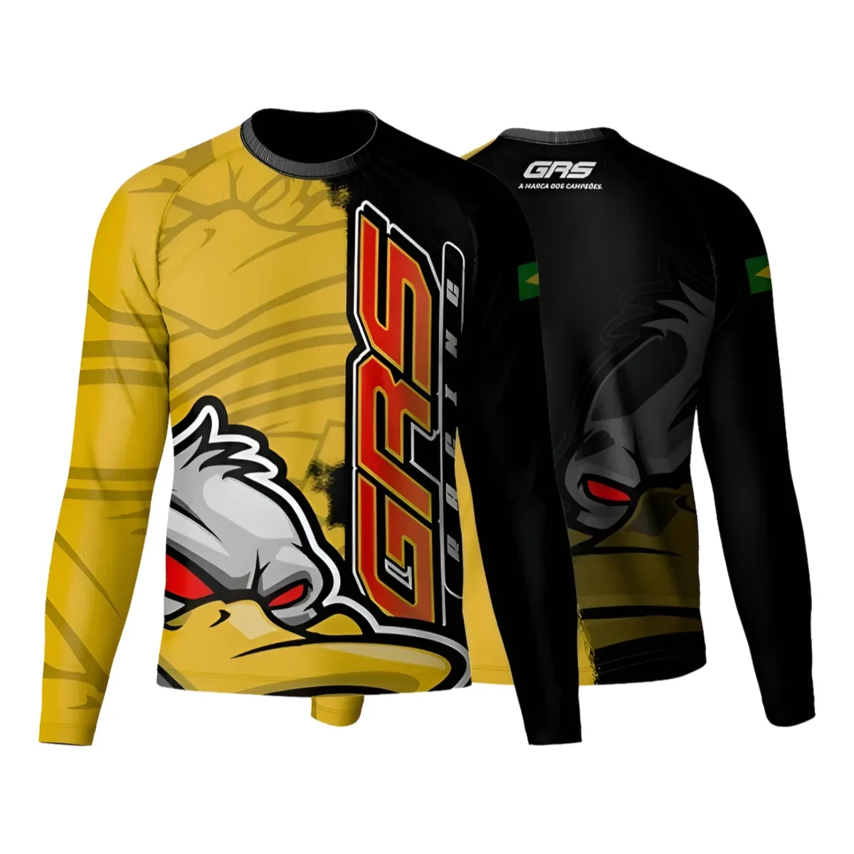 Camiseta Grs Racing 2026 Dryfit Proteção Uv Manga Longa