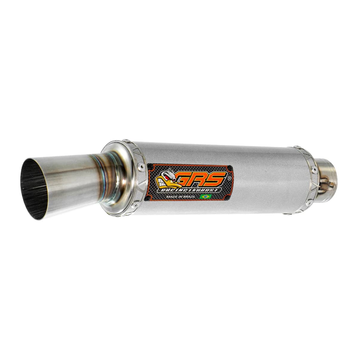 Escapamento Drag Bike - Prata - Imagem 1